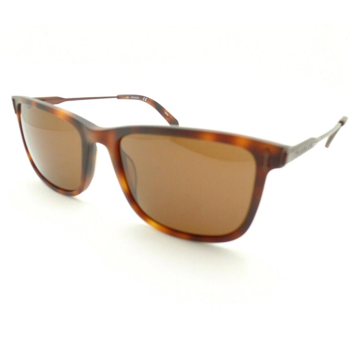 Dragon DR 522S Thomas Matte Tortoise Brown Sunglasses