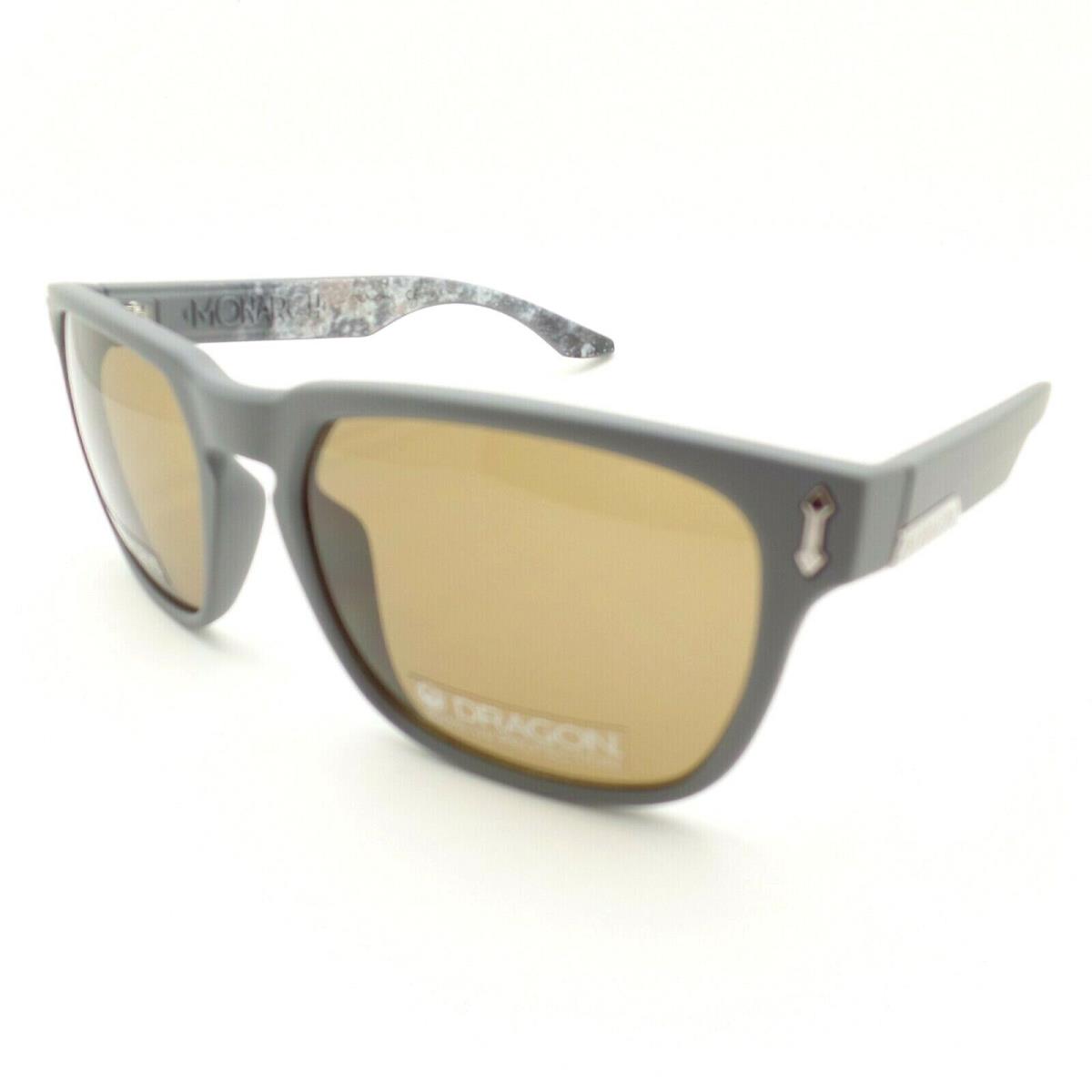 Dragon DR Monarch 513S 028 LL Matte Grey Galaxy Brown Sunglasses r