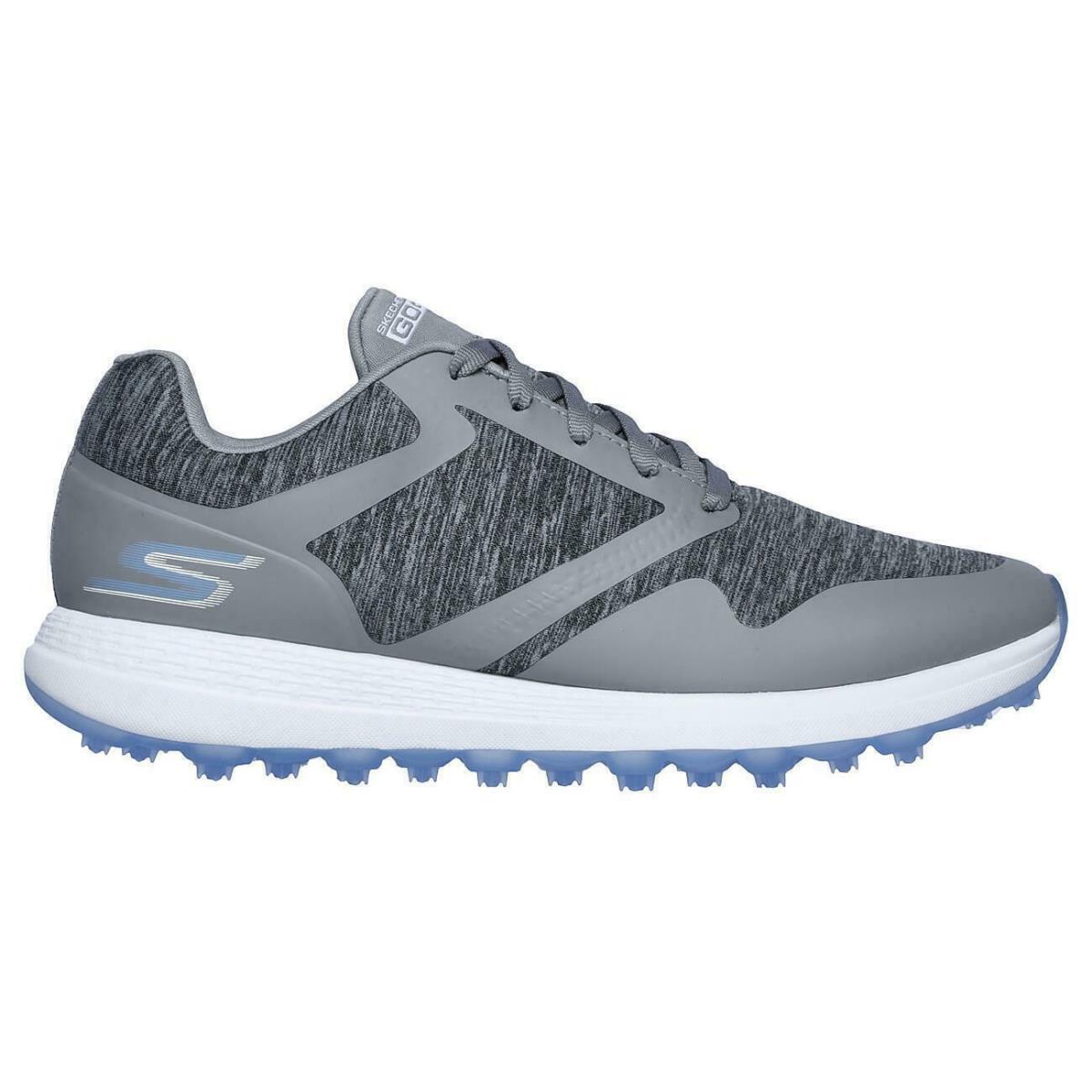 Skechers Women`s GO Golf Max Cut Golf Shoes Grey/blue 14879W-GYBL - Pick A Size
