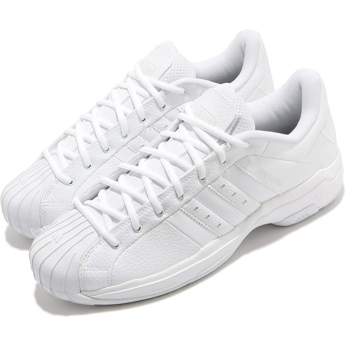 FX7099 Men`s Adidas Pro Model 2G Low Shoes - White