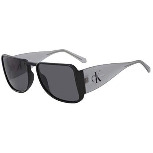 Calvin Klein Jeans CKJ18501S 001 Black Smoke Sunglasses with Grey Lenses