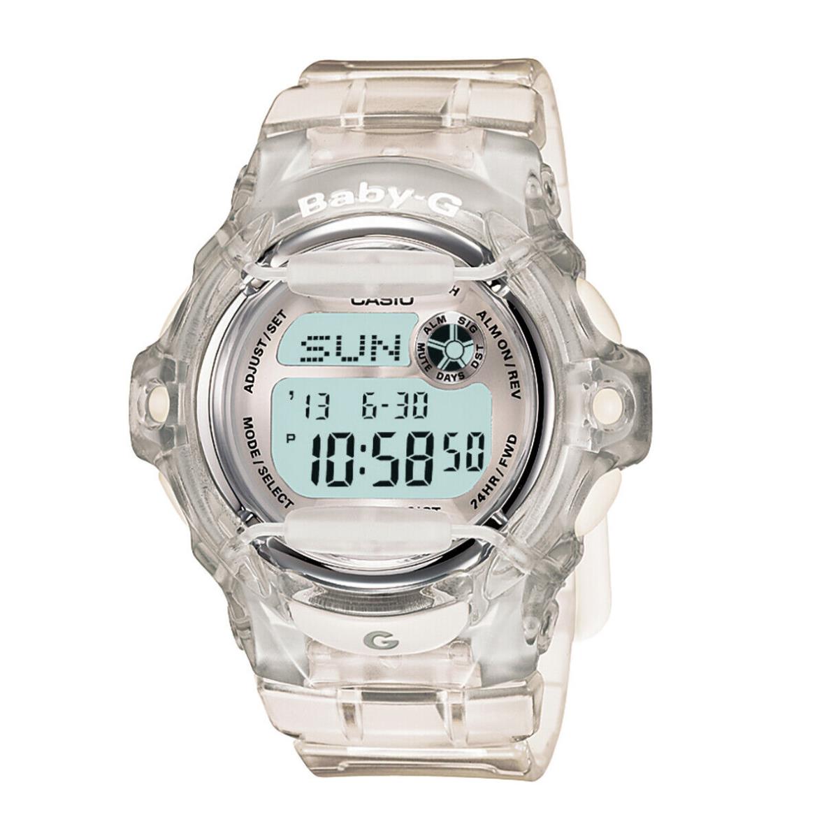 Casio G-shock Baby-g Women`s Quartz World Time Alarm 43mm Watch BG169R-7BM