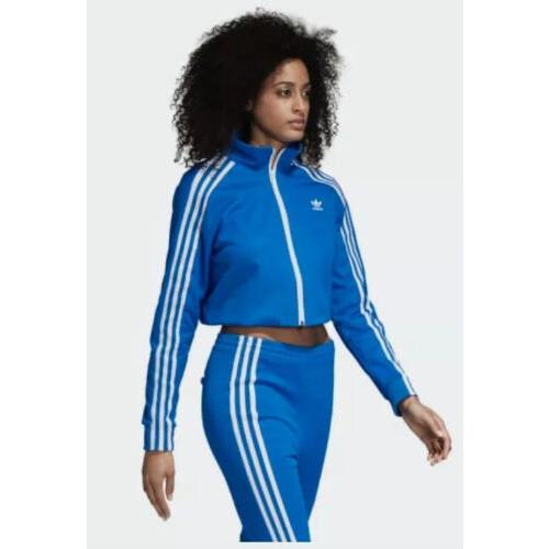 adidas womens crop jacket