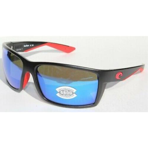 Costa Del Mar sunglasses Reefton - Black Frame, Blue Lens 0