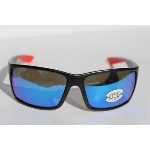 Costa Del Mar sunglasses Reefton - Black Frame, Blue Lens 2
