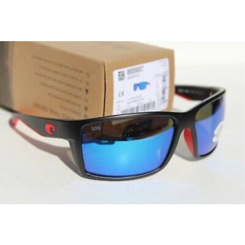 Costa Del Mar sunglasses Reefton - Black Frame, Blue Lens 6