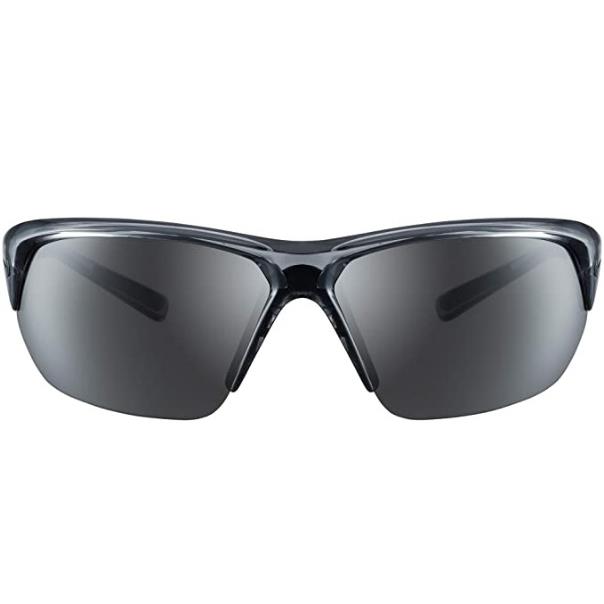 Nike Adult Unisex Skylon Ace Golf Sunglasses-wolf Grey/Black-EV1125-011 - Frame: Wolf Grey, Lens: Silver Mirror