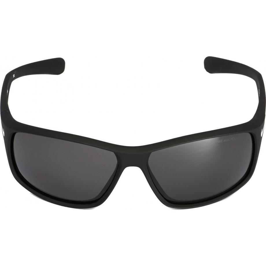 Nike Adult Unisex Adrenaline P Sunglasses-matte Black-polarized EV0606-095 - Frame: Matte Black, Lens: Grey Max Polarized