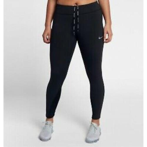 Nike Epic Lux Womens Running Tights Black Plus Size 3X 922788-010