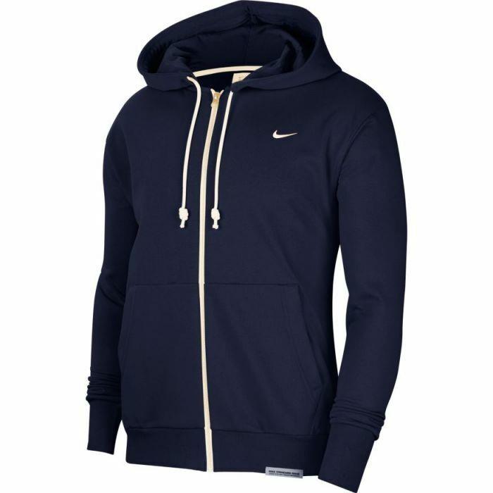 Nike Standard Issue Hoodie Sweatshirt Jacket Size XL Navy Blue Mens CK6362 419