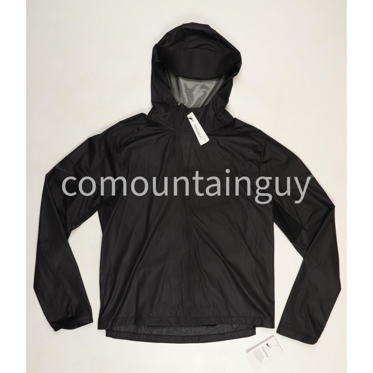 Nike Tech Pack Running Jacket CT2381-010 Black Men s Size M