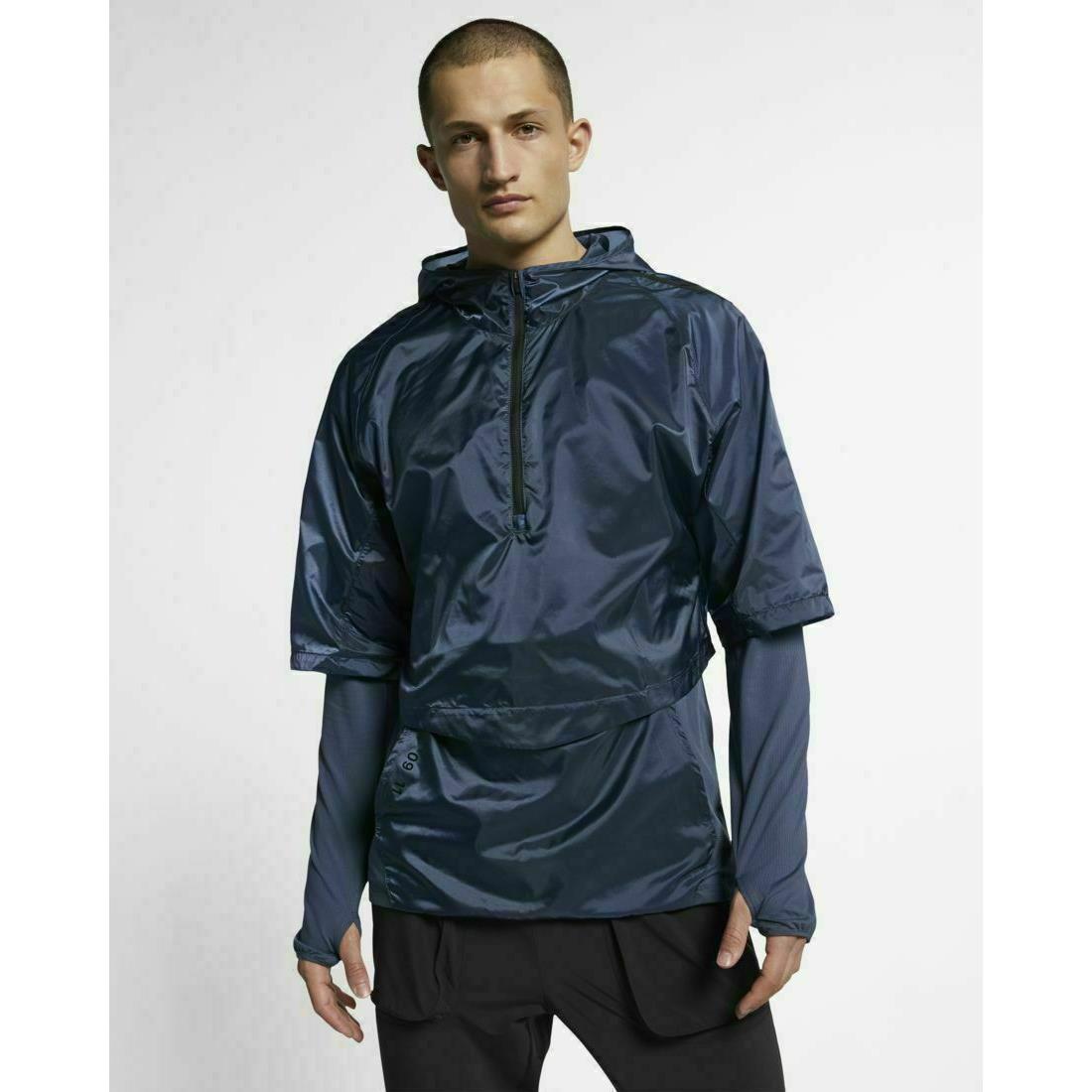 Nike Tech Pack 2in1 Men`s 2XL Running Top Packable Ultralight Jacket AR1712