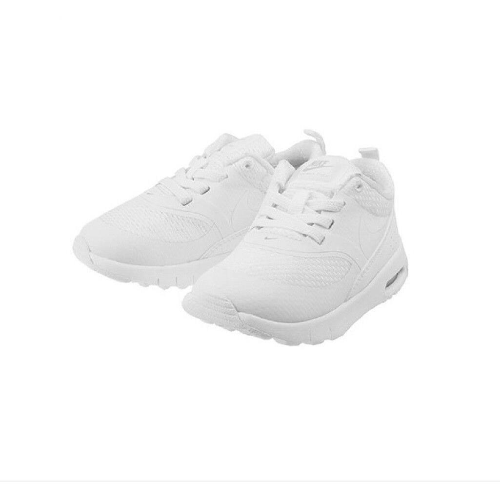 Nike Air Max Thea Preschool White Shoe Size 10C