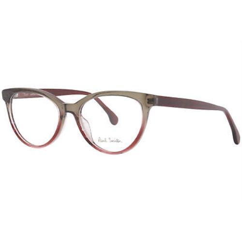 Paul Smith Dante PSOP049 01 Eyeglasses Women`s Gradient Pink Optical Frame 52mm