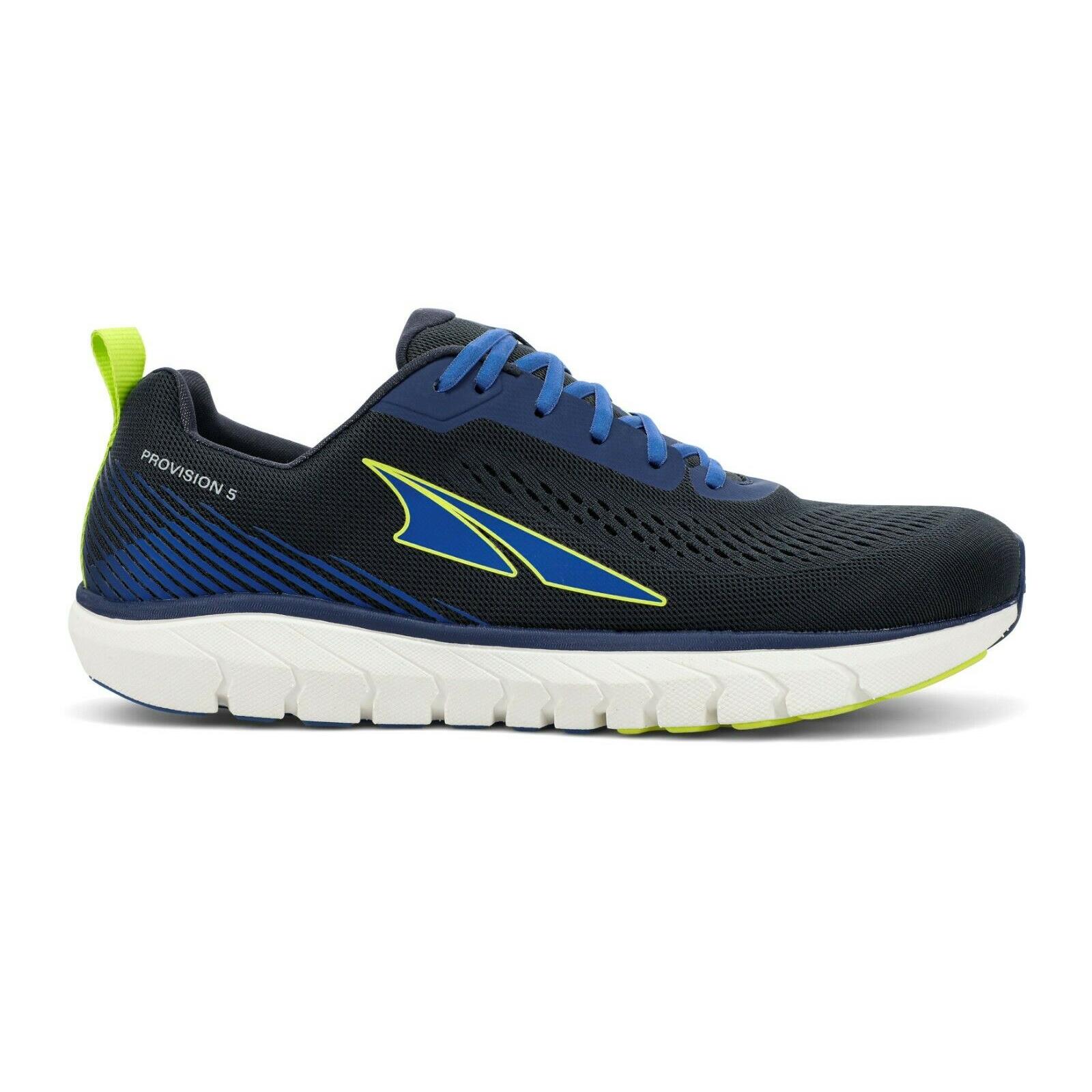 Altra Footwear Men`s Provision 5 Running Shoes - Black/blue