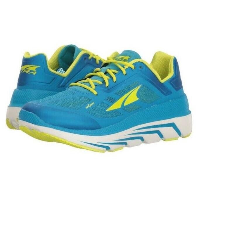 Altra Duo Womens 10.5 Blue Yellow White Trainers Neutral Running Shoes AFW1838F4