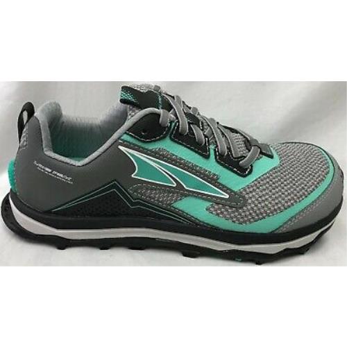 Altra Womens Lone Peak 5 SE Running Shoes AL0A5486 Gray/teal Size 10