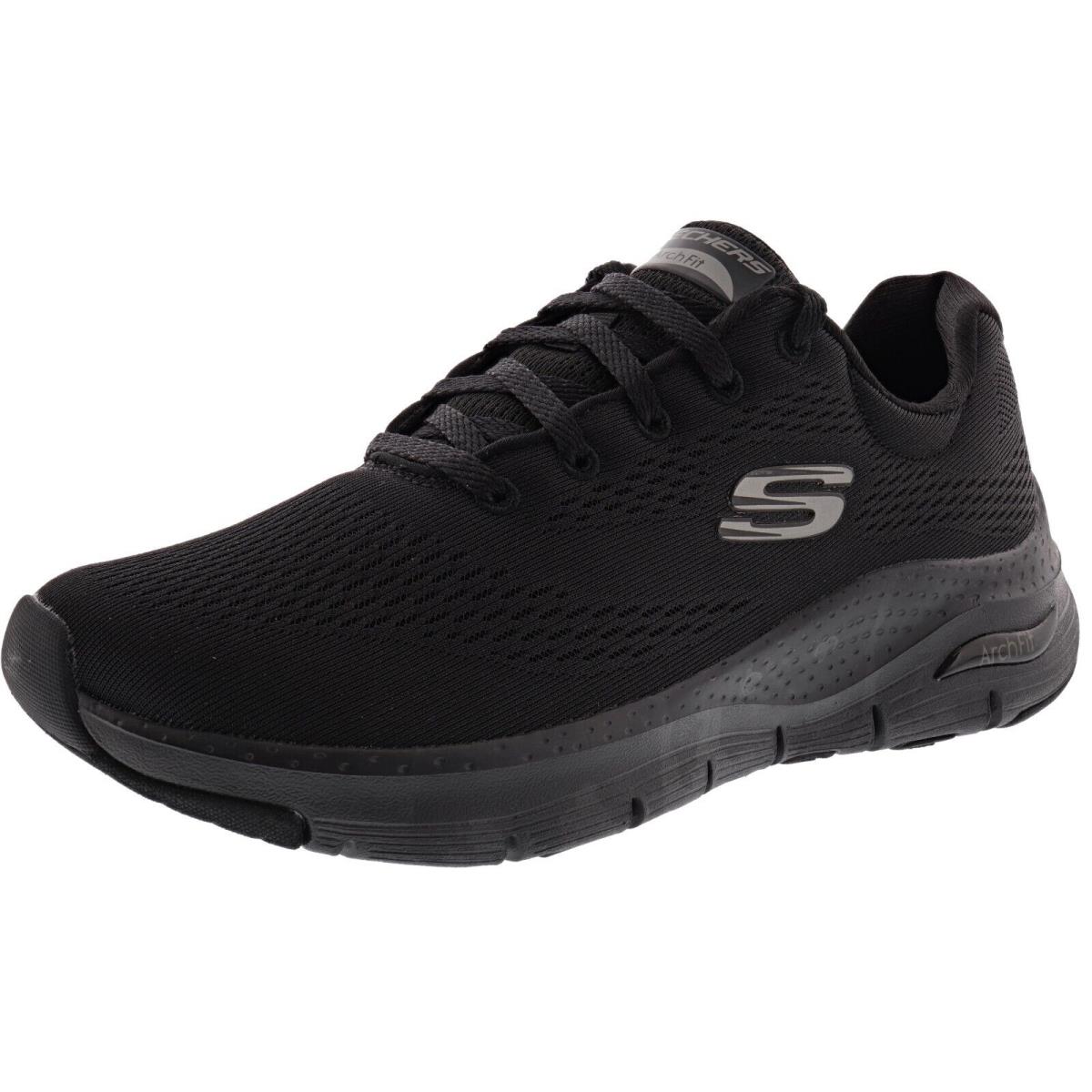 Skechers Women`s Arch Fit- Big Appeal Lightweight Walking Shoes BLACK / BLACK