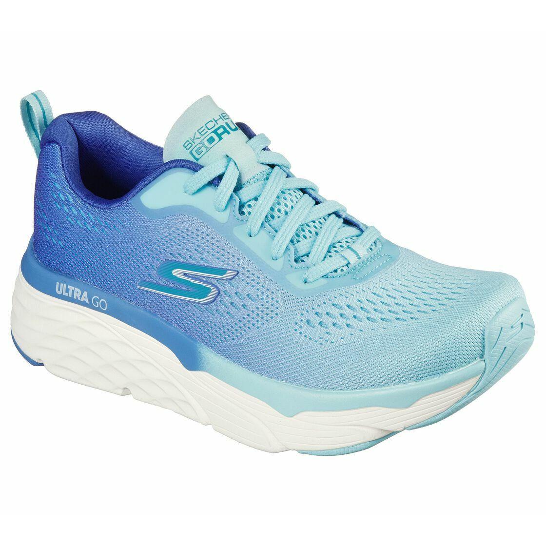 Skechers Blue Max Cushioning Shoes Memory Foam Women`s Sport Soft Comfort 128262