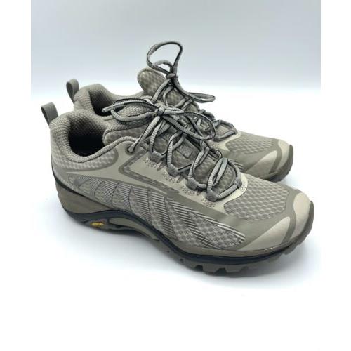 Merrell Womens Siren Edge 3 Taupe Hiking Shoes Size 6.5