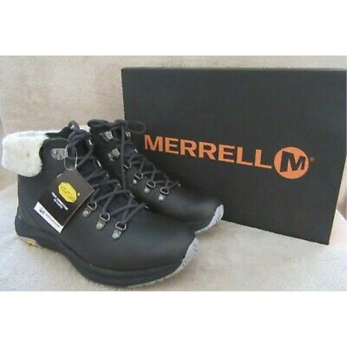 Merrell J35986 Ontario X SK Wool Granite Hiking Shoes Boots US 9 M Eur 40