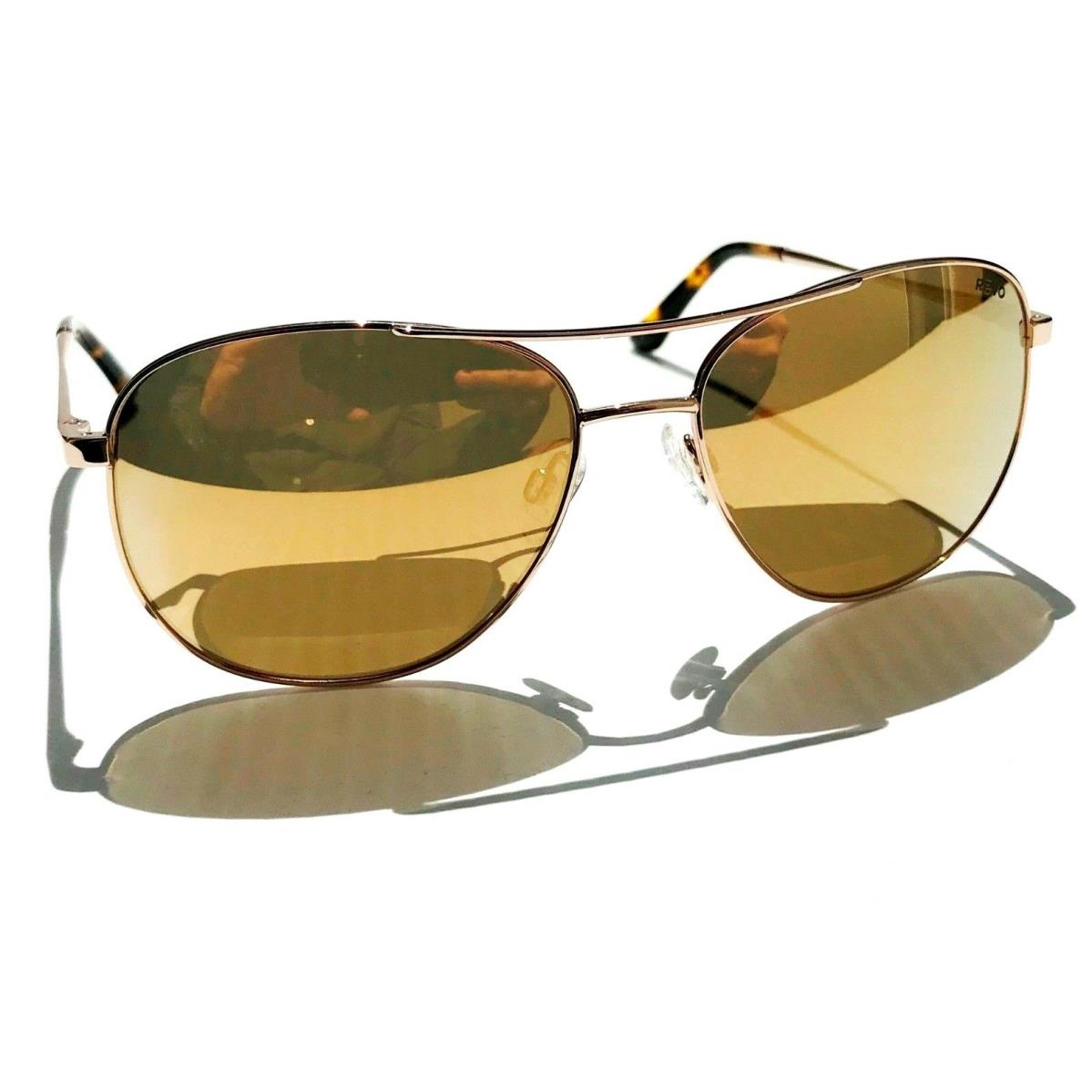 Revo sunglasses Maxie - Gold Frame, Red Lens
