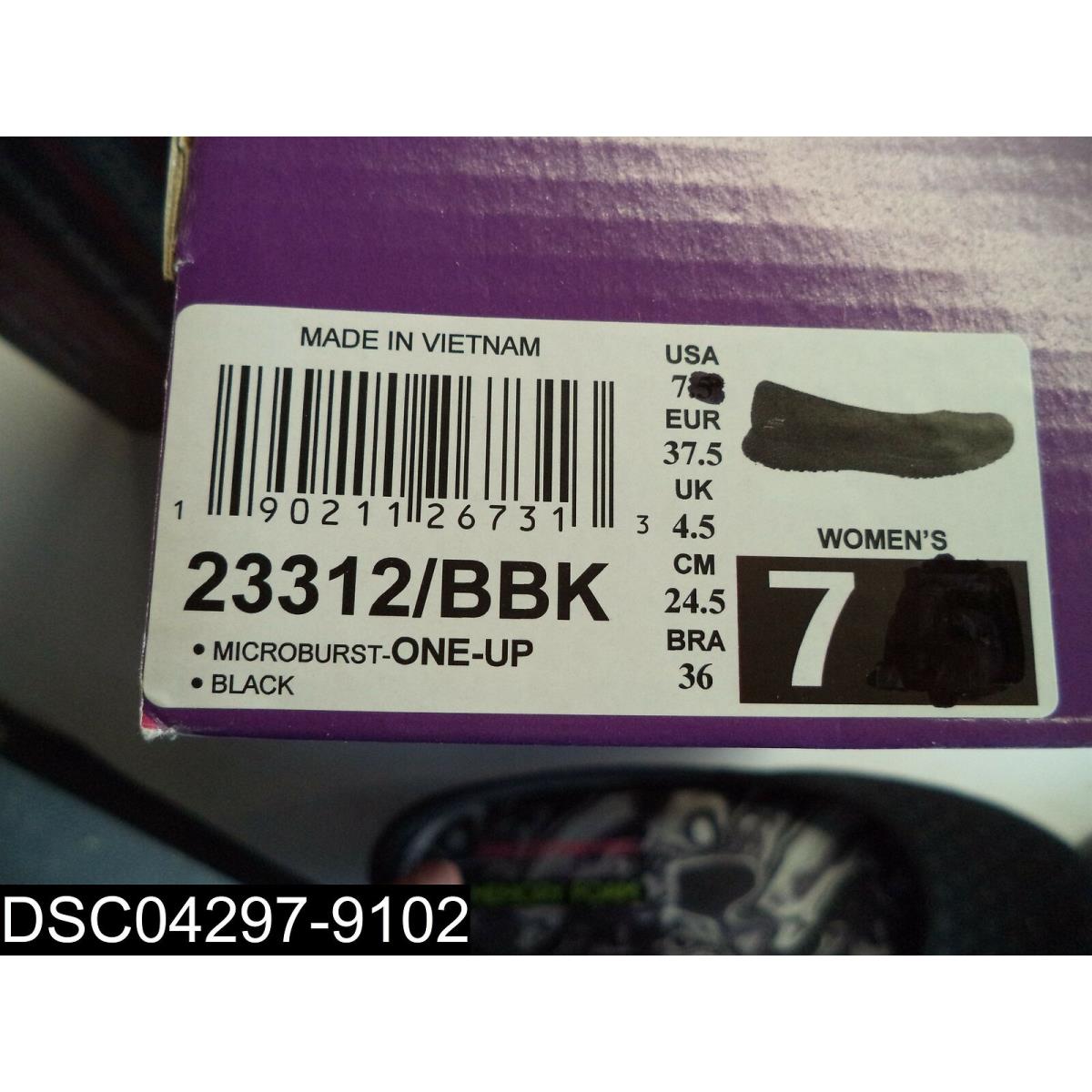 Size 7 Med Women`s Skechers Microburst Black Skimmer | 012747422649 - Skechers shoes Black | SporTipTop