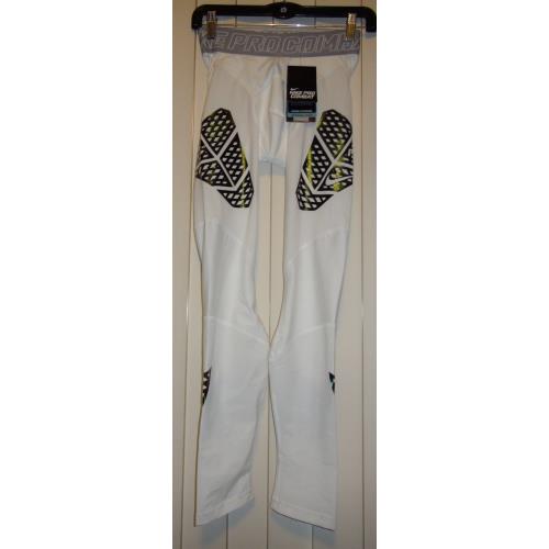 Nike Pro Combat Hypercool Compression Vapor Power Tights White Size M