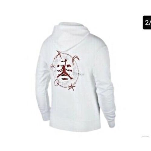 jordan legacy hoodie white