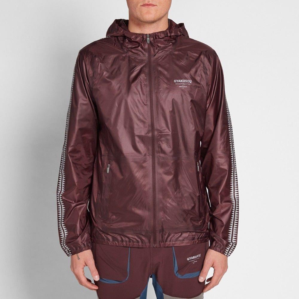 842781-210 Men`s Nike Gyaksou Wind Packable Full Zip Jacket