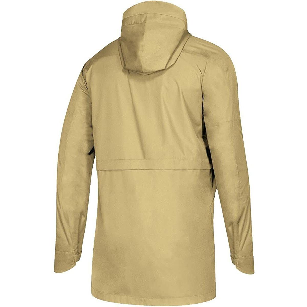 Adidas Game Mode Rain Jacket Men`s Xxl 2XL Casual ED8800 Sand White 124508903