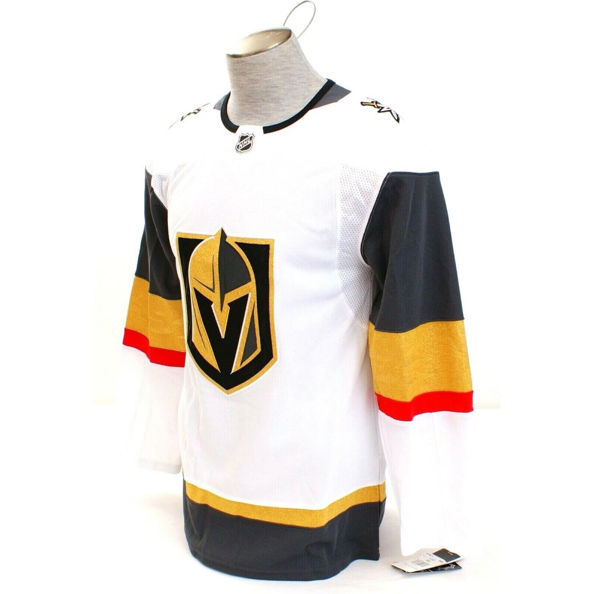 Adidas White Vagas Golden Knights Away Hockey Jersey Men`s