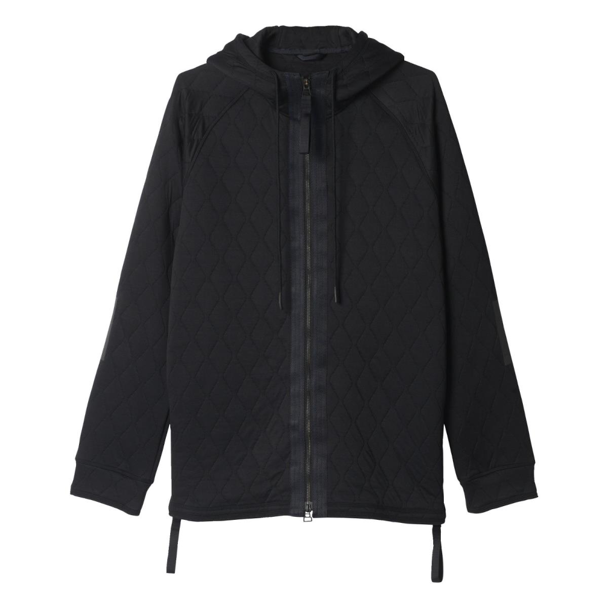 Men`s Black Adidas Tech Zip-up Athletic Fashion Sweatshirt B31038