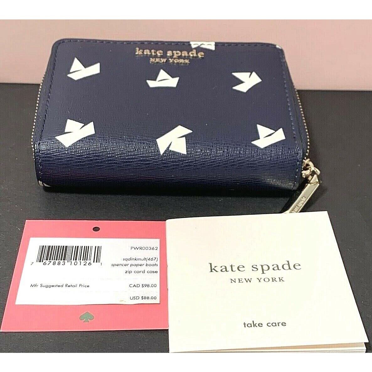 Kate Spade wallet  - Blue/White 6
