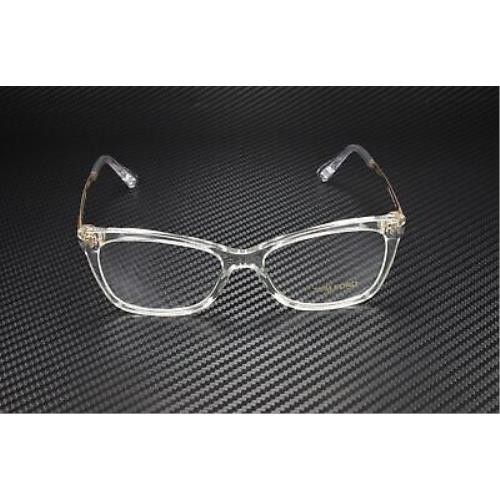 Tom Ford FT5353 026 Crystal Clear Lens Plastic 54 mm Women`s Eyeglasses - Tom  Ford eyeglasses - 048884480303 | Fash Brands