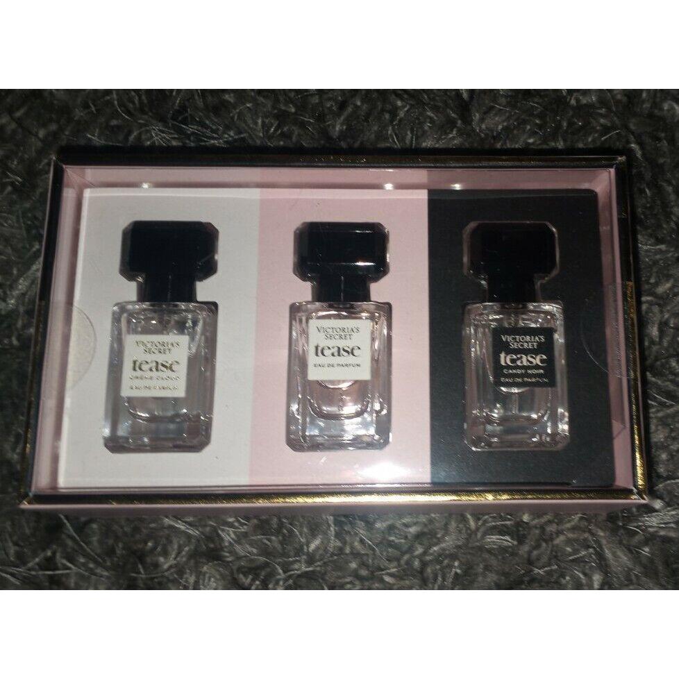 Victoria`s Secret VS Tease Trio Perfume Gift Set Eau DE Perfume 7.5 ml Each