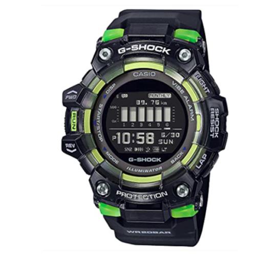 Casio G-shock Digital Display Black Resin Band Men`s Wrist Watch GBD-100SM-1DR