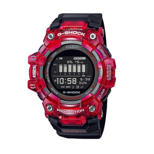 Casio G-shock Bluetooth Digital Black Dial Men`s Round Watch GBD-100SM-4A1DR