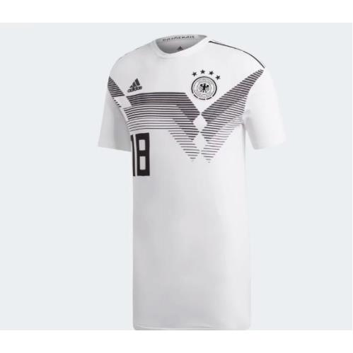 Adidas Germany Home Soccer Jersey White Primeknit Version Size M Mens