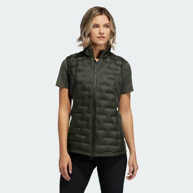 Adidas Frostguard Insulated Vest Jacket Legend Eartholor Women`s Medium DZ6419