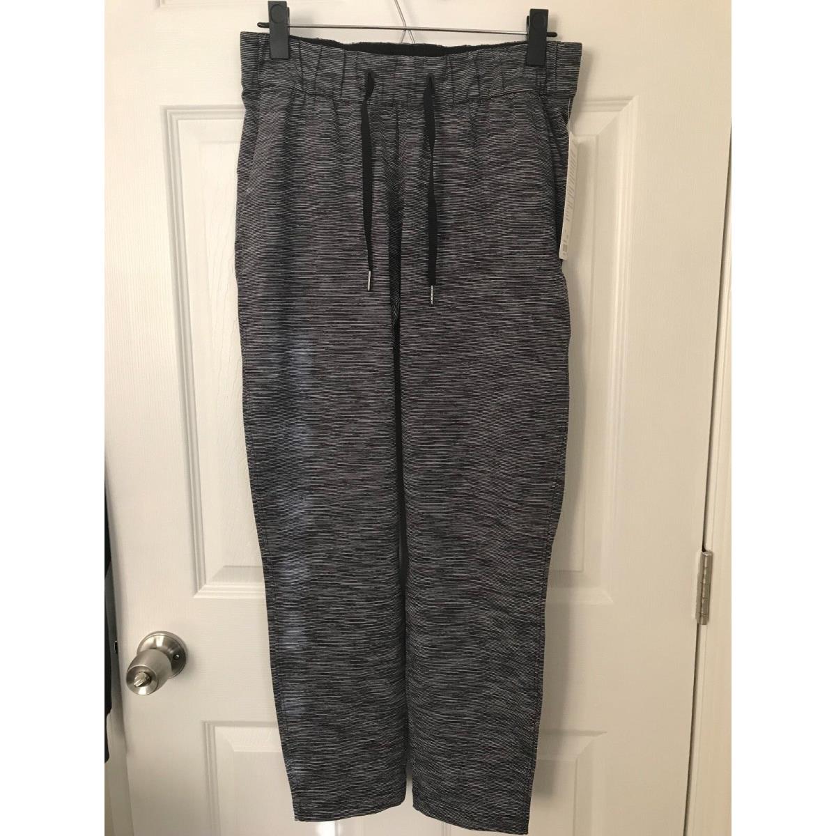 Lululemon On The Fly Pant Slack 7/8 Wee Are From Space Blk Fullux Sz 2 4 6