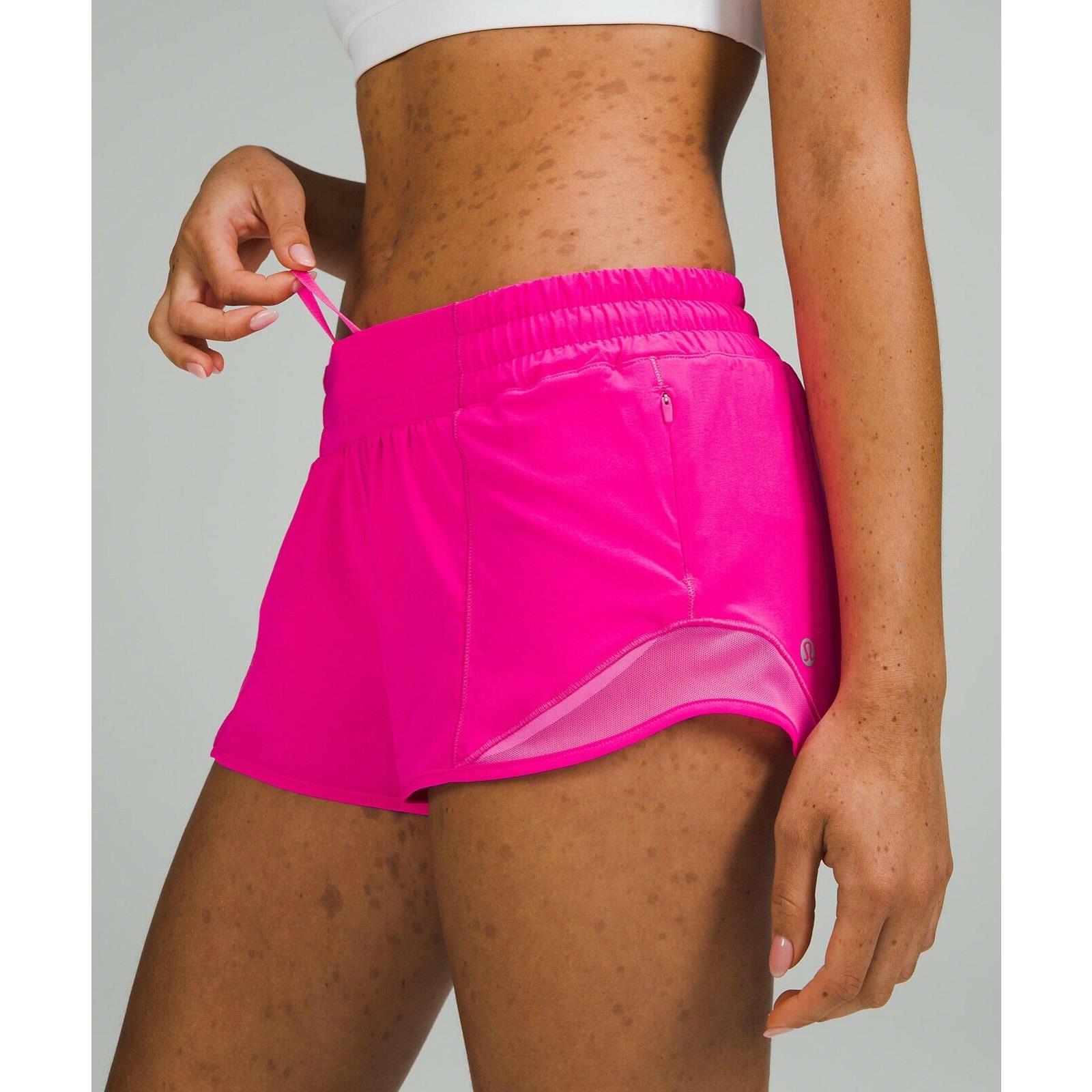 pow pink shorts