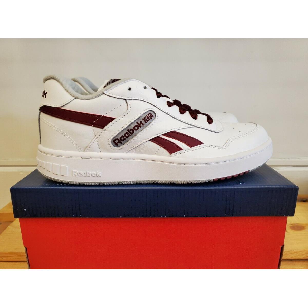 Reebok Classic Basketball White Leather Lifestyle Sneaker Shoes For Men