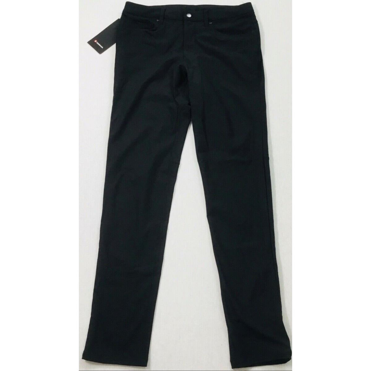 Lululemon Men s Abc Pant Slim 34 Length Blk Black LM5552S Size 34