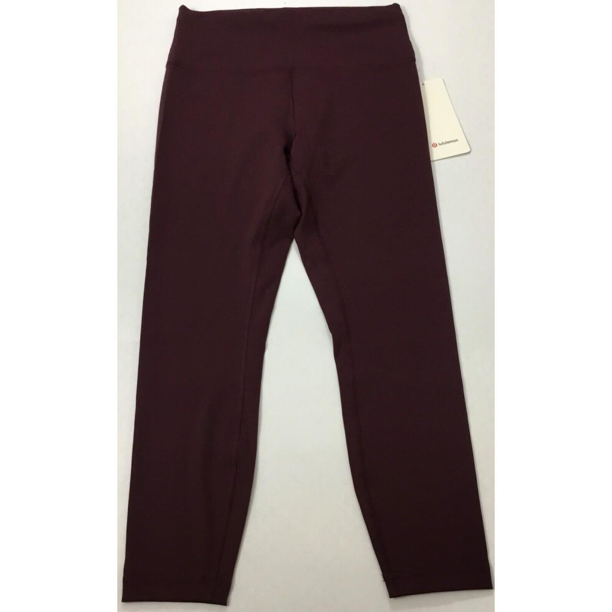 Lululemon Women Wunder Train HR Tight 25 Everlux LW5CQDS Cssi Maroon ...