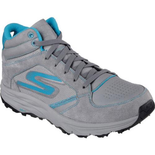 Skechers Women`s GO Trail Odyssey High Top Hiking Shoe Color Options Charcoal/Turquoise