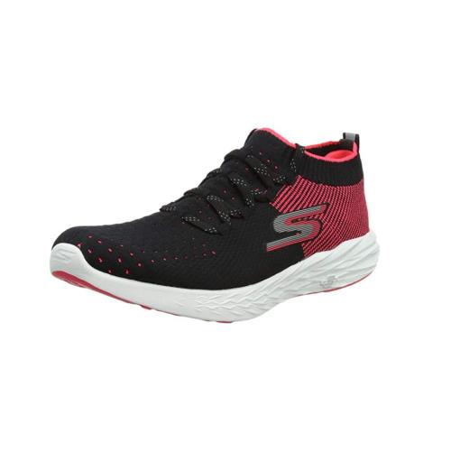 Skechers Women`s Gorun 6 Athletic Running Shoe 2 Color Options Black/Hot Pink