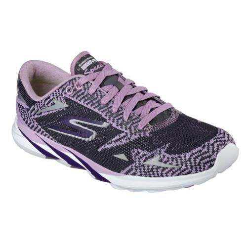 Skechers Women`s Go Meb Speed 3 2016 Running Shoes Purple / Charcoal