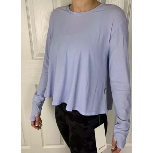 lululemon no inhibitions long sleeve