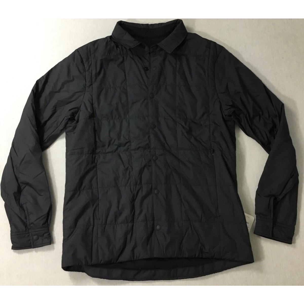 Lululemon Men s Reversible About-face Shacket Jacket Black LM4690S Size S